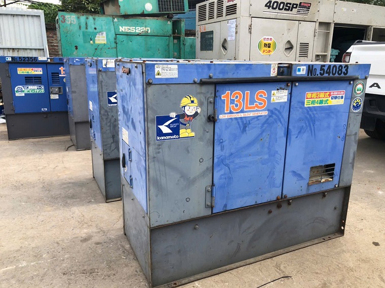 máy phát điện Denyo 13LS hàng nhật bãi