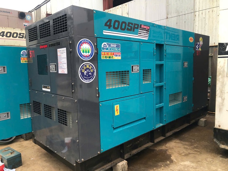 máy phát điện denyo 400SP nhật bãi đẹp như mới